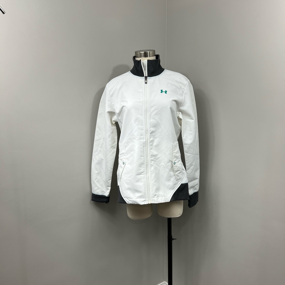 UA White‎ Wind Breaker Jacket